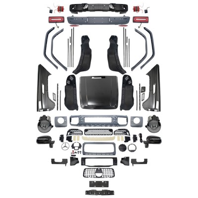 Обвес AMG Style для Mercedes-Benz G-Class W463, Черный,
