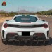 Комплект кузова из углеродного волокна для Ferrari 488 