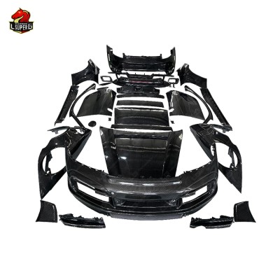 Обвес в стиле T из углеродного волокна для Porsche 911 