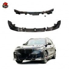 Комплект Углеродного Волокна Ld для Bmw X5: Передний Бампер, Задний Диффузор. Черный.