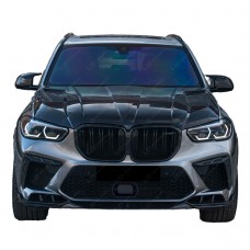 Комплект Углеродного Волокна для Bmw X5m F95 - Стиль и Элегантность в Черном.