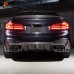 Диффузор задний BMW 5 серии M5 F90 в стиле 3D из углеро