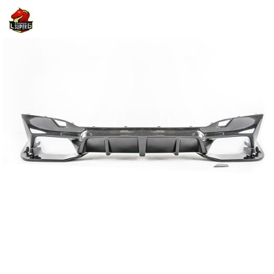 Диффузор задний BMW 5 серии M5 F90 в стиле 3D из углеро