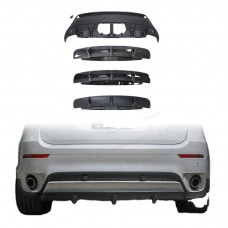 Задний Диффузор для Bmw X6 E71, Черный Глянцевый, Улучшенный Дизайн Задний Диффузор для Bmw X6 E71, Черный Глянцевый, Улучшенный Дизайн