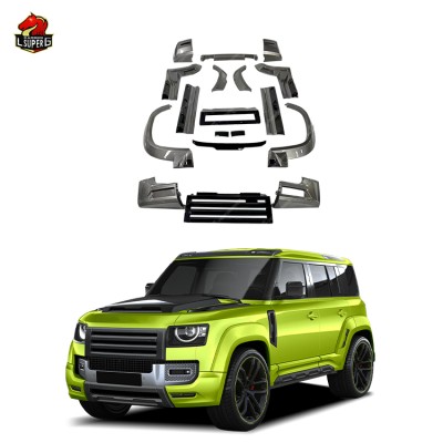 Обвес из углеродного волокна для Land Rover Defender Up Обвес из углеродного волокна для Land Rover Defender Up