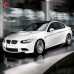 Обвес в стиле M3 для BMW 3 серии E92 - черный пластик