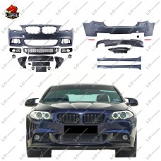 Обвес Mt Style для Bmw F10, Черный Пластиковый Комплект.
