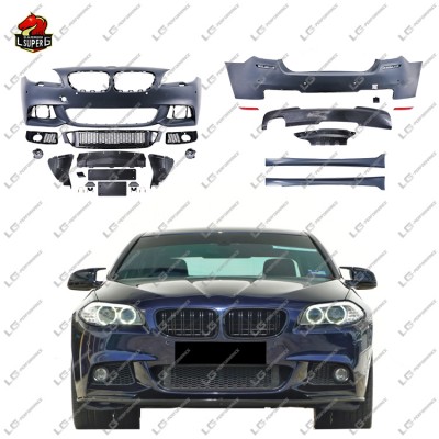 Обвес MT Style для BMW F10, Черный пластиковый комплект