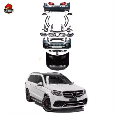 Комплект кузова Mercedes-Benz GL-klasse, черный пластик