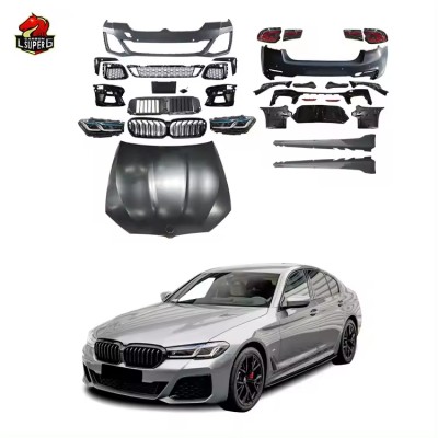 Обвес для BMW 5 серии G30 LCI - стильный и черный!