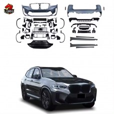 Обвес Bmw X3 G01 Lci Upgrade X3m Style, Черный Пластик 2022+