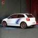 Обвес WRC Style для Volkswagen Polo: передний бампер, з