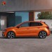 Обвес в стиле R для Volkswagen Polo - Черный пластик.