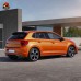 Обвес в стиле R для Volkswagen Polo - Черный пластик.