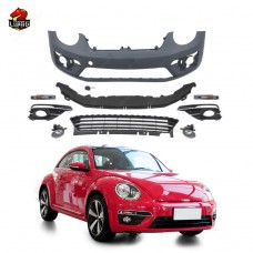 Обвес R-style для Передней Части Volkswagen Beetle. Черный Пластик.