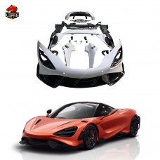 Комплект Обвеса из Углеродного Волокна для Mclaren 720s в Черном Цвете