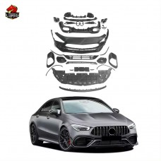 Обвес Cla45 для Mercedes-benz Cla-klasse, Черный Пластик, 2020+