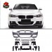 Обвес для BMW 3 серии F30 F35 в стиле MT, черный ПП.
