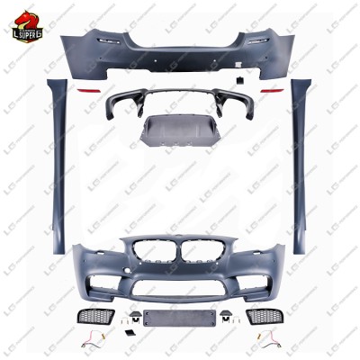 Обвес PP M5 для BMW 5-й серии в стиле F10, черный, ПП, 