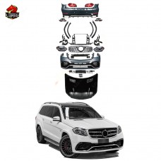 Набор Обновления Gls63 для Mercedes-benz Gl: Передний и Задний Бампер, Капот и Фары