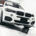 Передняя накладка на бампер BMW X5 F15 в стиле MP: моде