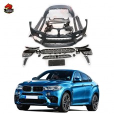 Обновление До X6m Style для Bmw X6 F16 в Черном Пластике