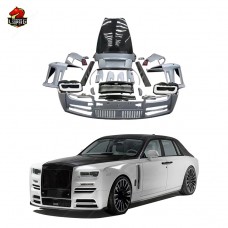 Rolls-royce Phantom Black Carbon M-style Body Kit
