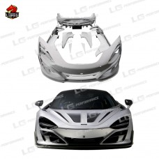 Обвес Mclaren 720s M-style из Углеродного Волокна - Элегантный Черный Дизайн
