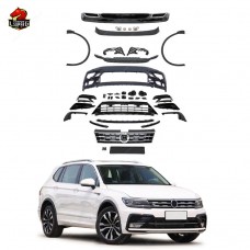 Обвес в Стиле R для Volkswagen Tiguan: Передний и Задний Бампер, Решётка Радиатора. Цена от Производителя!