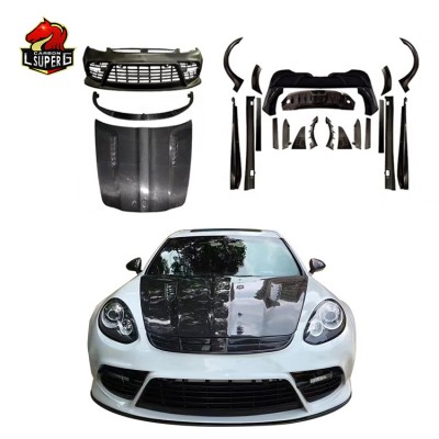 Обвес M-Style для Porsche Panamera 970: элегантный черн