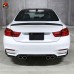 Задний диффузор BMW M3/M4 из углеродного волокна, черны