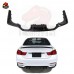 Задний диффузор BMW M3/M4 из углеродного волокна, черны