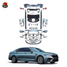 Обвес Lci M5 для Bmw F10, Черная Грунтовка, Пластик