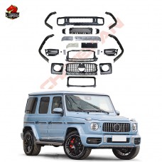 Бампер Amg для Mercedes-benz G-класса W464, Черный Пластик