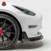 Обвес передней кромки V-стиля Tesla Model 3 из углеродн