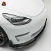 Обвес передней кромки V-стиля Tesla Model 3 из углеродн