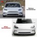 Обвес передней кромки V-стиля Tesla Model 3 из углеродн