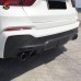 Диффузор задний BMW X4 F26 в углеродном исполнении. Соз