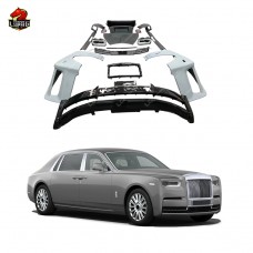 Эксклюзивный Обвес для Rolls-royce Phantom: Передний Бампер, Капот, Крыло, Фара. Черный Лак. Ультрамодное Обновление!