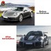 Комплект кузова GT2 RS для Porsche 911, черный стеклопл