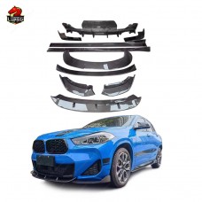 Обвес из Углеродного Волокна для Bmw X2, Черный Yck Style