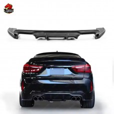 Диффузор Заднего Бампера Bmw X6m F86 из Углеродного Волокна, Черный.