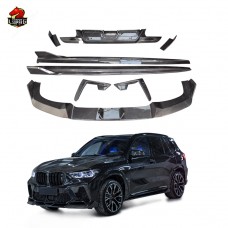 Комплект Кузова из Углеродного Волокна для Bmw X5 M: Стильное Обновление в Черном.