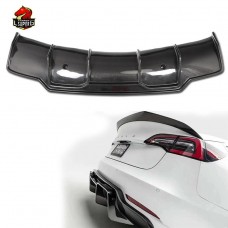 Задний Диффузор из Углеродного Волокна для Tesla Model 3 - Стиль и Производительность! Задний Диффузор из Углеродного Волокна для Tesla Model 3 - Стиль и Производительность!