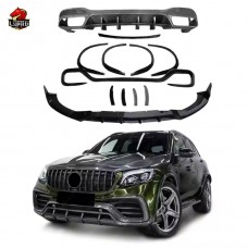 Обвес для Mercedes-benz Glc-klasse: Черная Карбоновая Красота