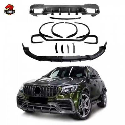 Обвес для Mercedes-Benz GLC-klasse: Черная карбоновая к