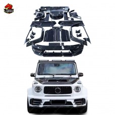 Обвес для Mercedes-benz G-класса W464 в Стиле М, из Углеродного Волокна, Черного Цвета.