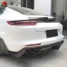 Задний диффузор Porsche Panamera из углеродного волокна
