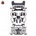 BMW X6M Black Plastic Body Kit Upgrade Set - X6M Style 