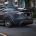 Комплект кузова Tesla Model X: кованый карбоновый стиль
